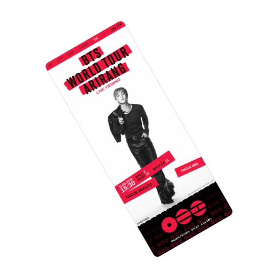 PAMIĄTKOWY BILET - BTS World Tour ‘ARIRANG’: Live Viewing