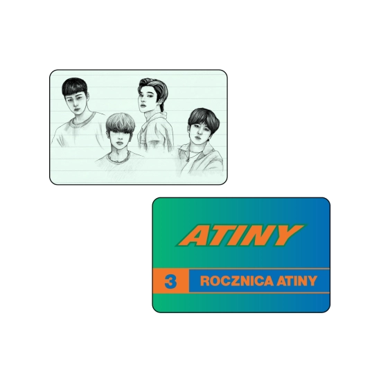 Karta kolekcjonerska 3 Rocznica ATINY (wersja 2)