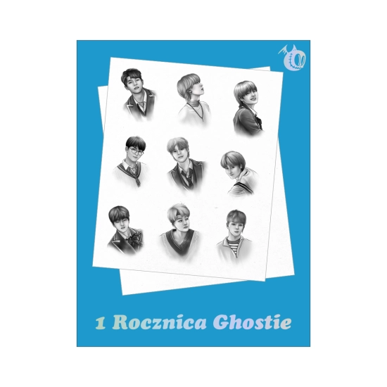 Mini plakat A3 - 1 Rocznica Ghostie
