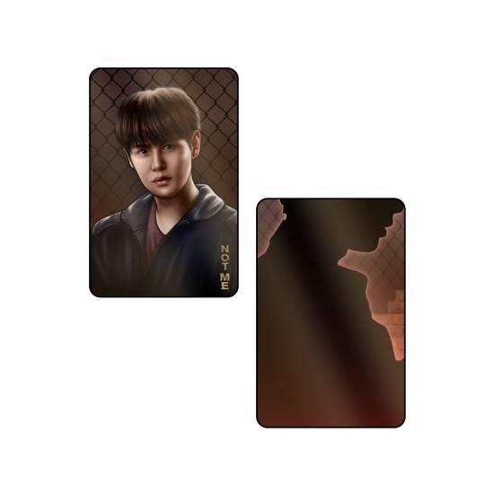 - LIMITOWANA EDYCJA - Metaliczna Karta NOT ME - Gumpa