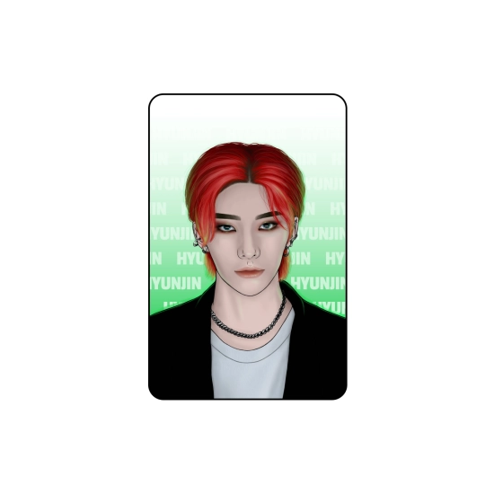 Karta przezroczysta Stray Kids ODDINARY - Hyunjin