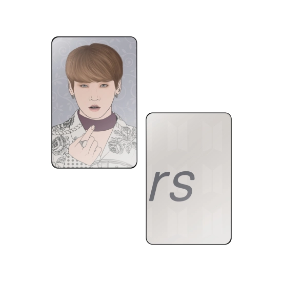 - LIMITOWANA EDYCJA - Metaliczna Karta BTS Blood Sweat & Tears - Jung Kook