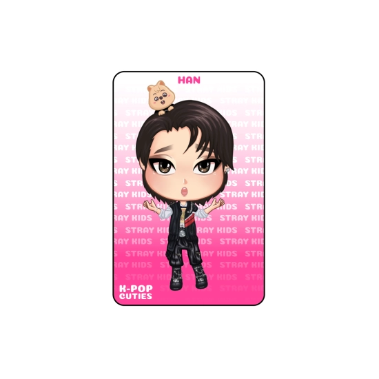 Karta przezroczysta Stray Kids (ROCK-STAR) - Han