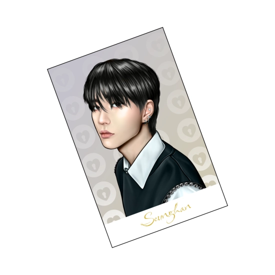 Pocztówka perłowa RIIZE - Seunghan