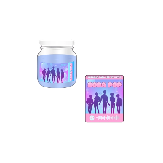 Mini świeczka sojowa Saja Boys - Soda Pop