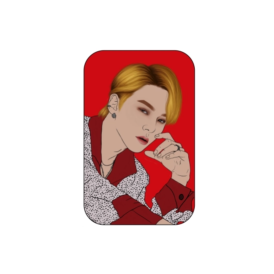 Naklejka Monsta X FATAL LOVE - Minhyuk