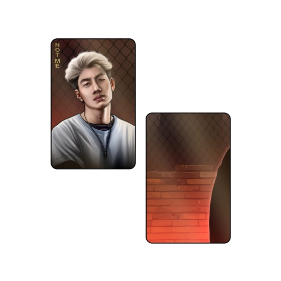 - LIMITOWANA EDYCJA - Metaliczna Karta NOT ME - Gram