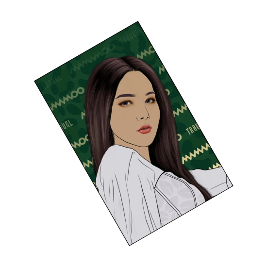 Perłowa pocztówka MAMAMOO Travel - Solar