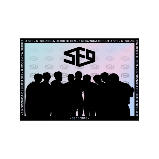 Mini plakat A3 - SF9 6 Rocznica Debiutu