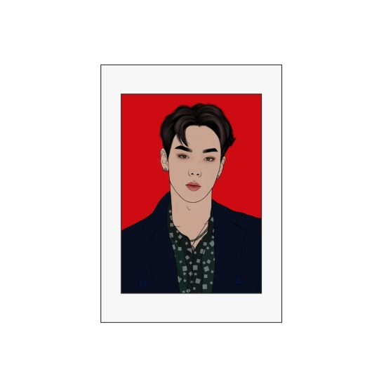 Limitowana Grafika - Monsta X FATAL LOVE - Shownu