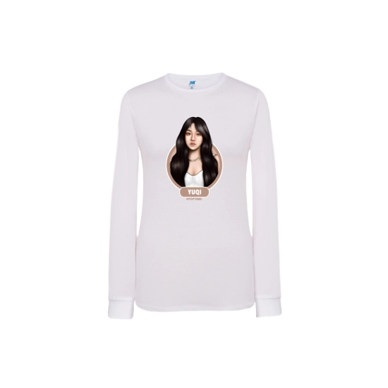 Koszulka z długim rękawem (G)I-DLE - Yuqi