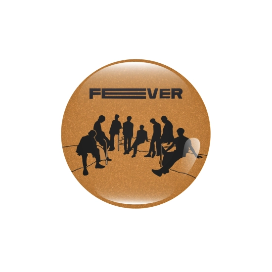 Przypinka brokatowa ATEEZ