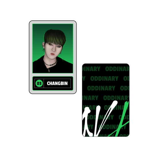 Perłowa karta Stray Kids ODDINARY - Changbin