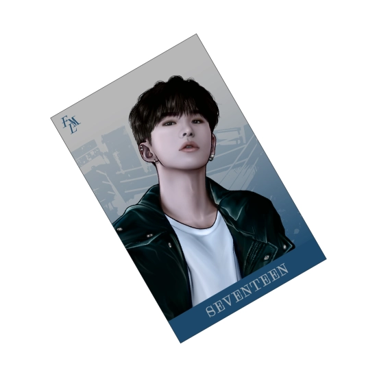 Perłowa pocztówka SEVENTEEN FML - Hoshi