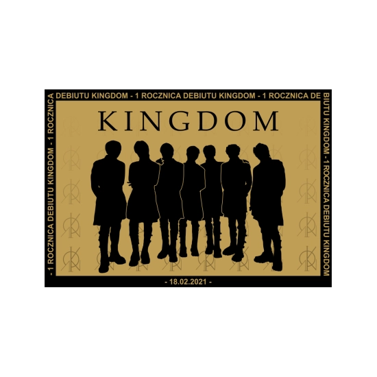 Mini plakat A4 - 1 Rocznica Debiutu KINGDOM