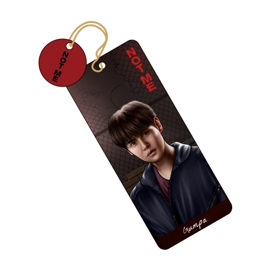 Zakładka do książki NOT ME - Gumpa