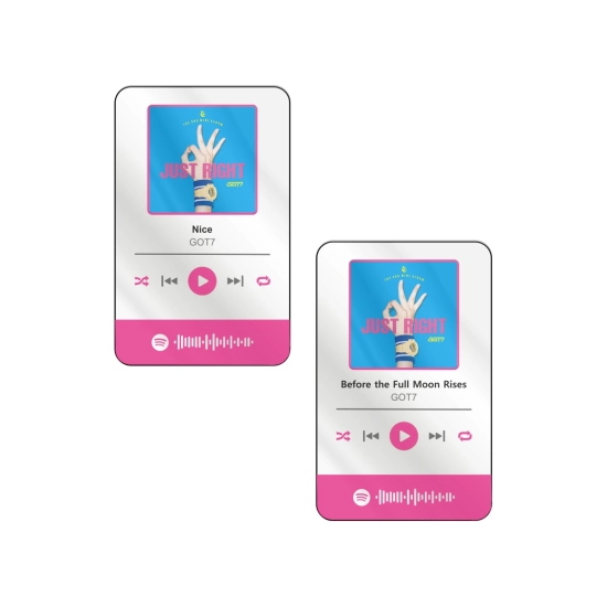 Karta muzyczna GOT7 - Just right