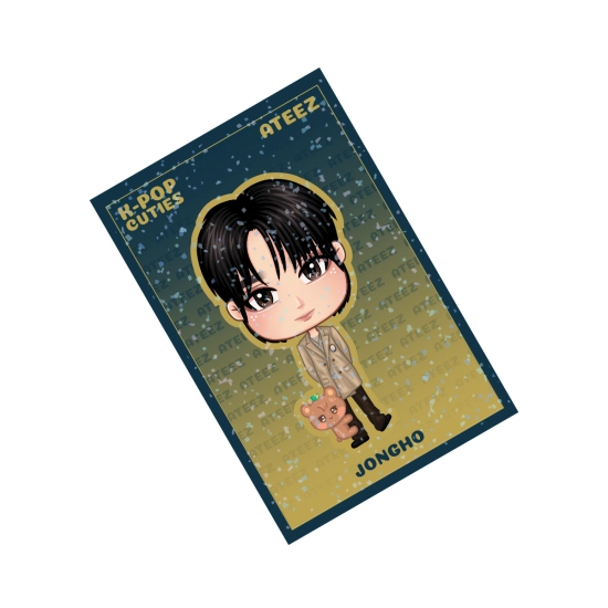 Pocztówka holograficzna ATEEZ (GOLDEN HOUR PART 1) - JONGHO