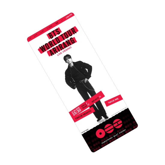 PAMIĄTKOWY BILET - BTS World Tour ‘ARIRANG’: Live Viewing