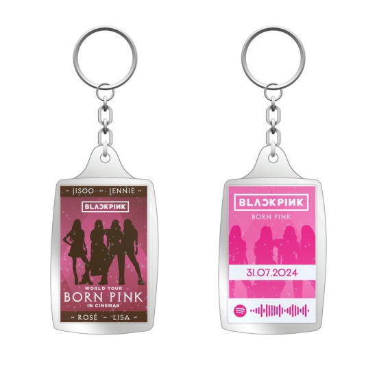 Brelok holograficzny BLACKPINK WORLD TOUR [BORN PINK] IN CINEMAS