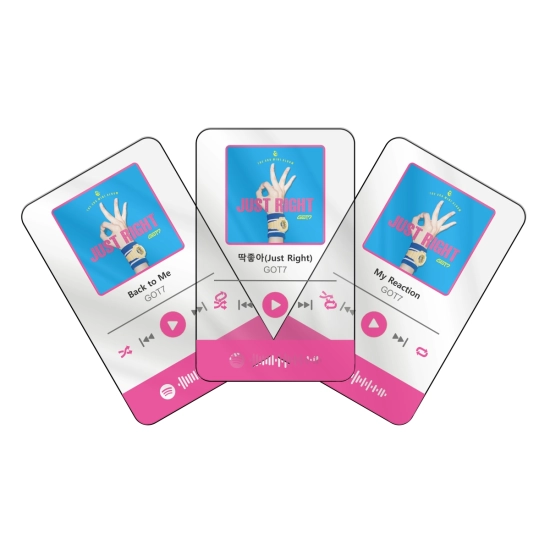 Karta muzyczna GOT7 - Just right