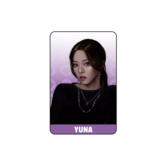 Karta przezroczysta ITZY - Yuna