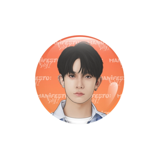 Perłowa przypinka ENHYPEN MANIFESTO : DAY 1 - Heeseung