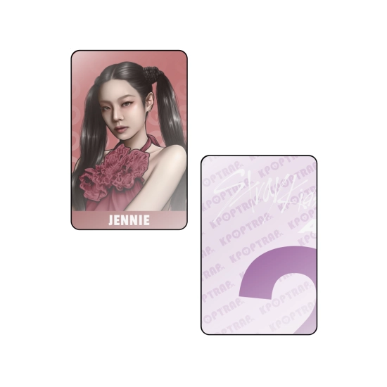 - LIMITOWANA EDYCJA - Metaliczna Karta BLACKPINK - Jennie