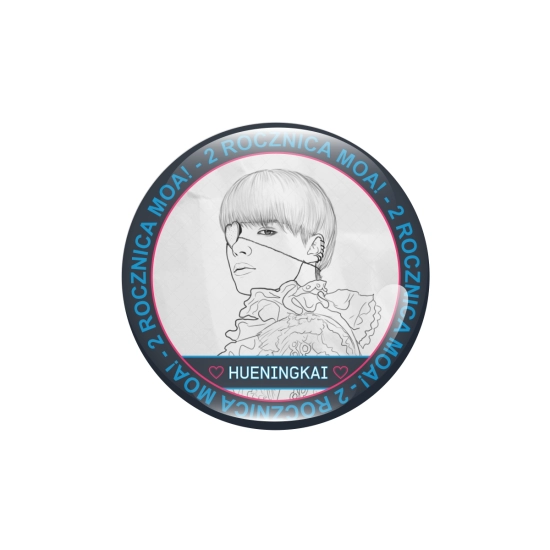 Perłowa przypinka 2 Rocznica MOA - Hueningkai