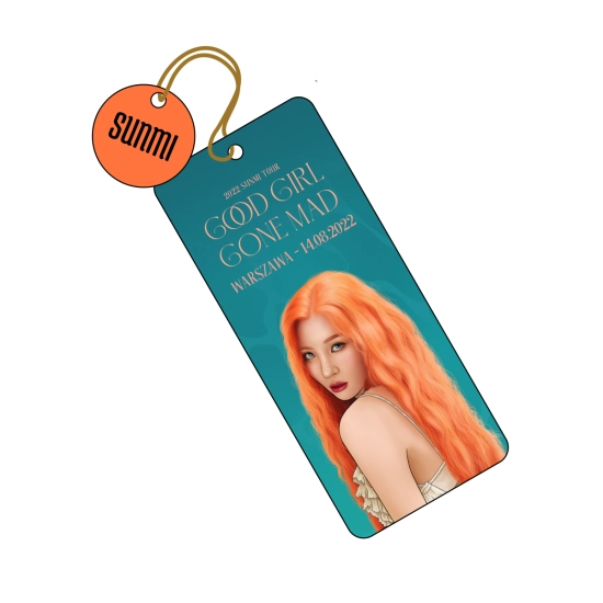 Zakładka do książki Sunmi - Koncert Warszawa (14.08.2022)