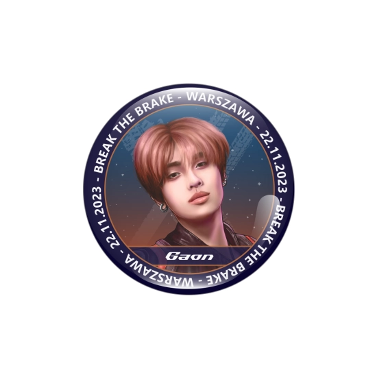 Perłowa przypinka Xdinary Heroes - Koncert Warszawa - Gaon