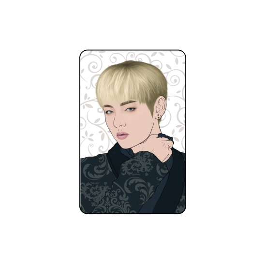 Karta przezroczysta BTS Blood Sweat & Tears - V