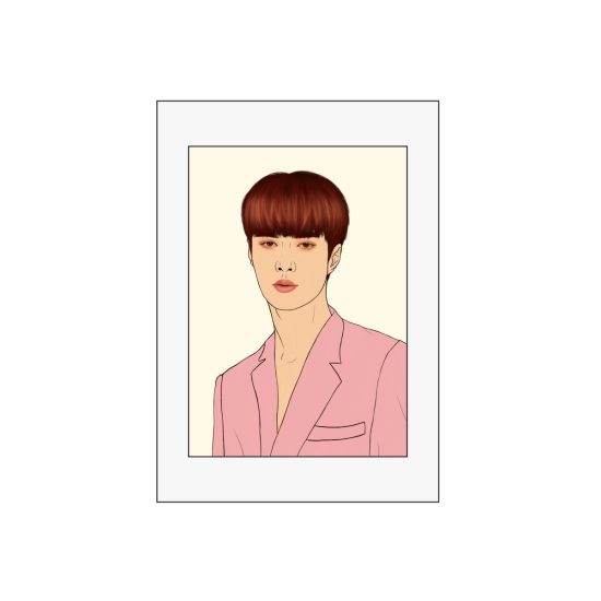Limitowana Grafika - EXO Love Shot - Lay