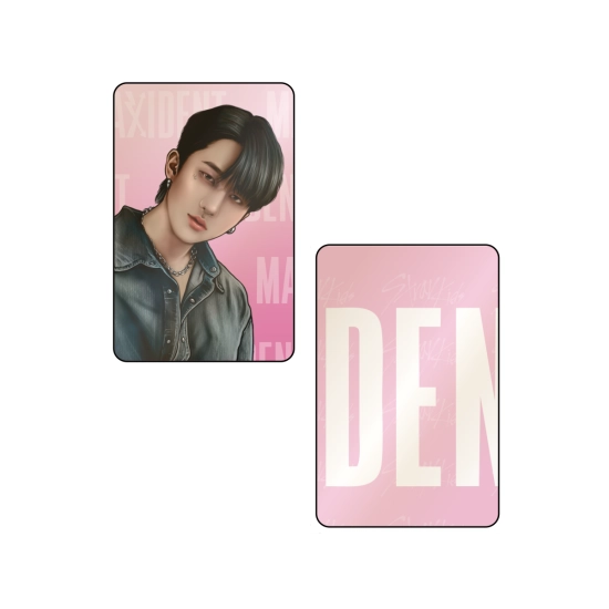 - LIMITOWANA EDYCJA - Metaliczna Karta Stray Kids MAXIDENT - Changbin